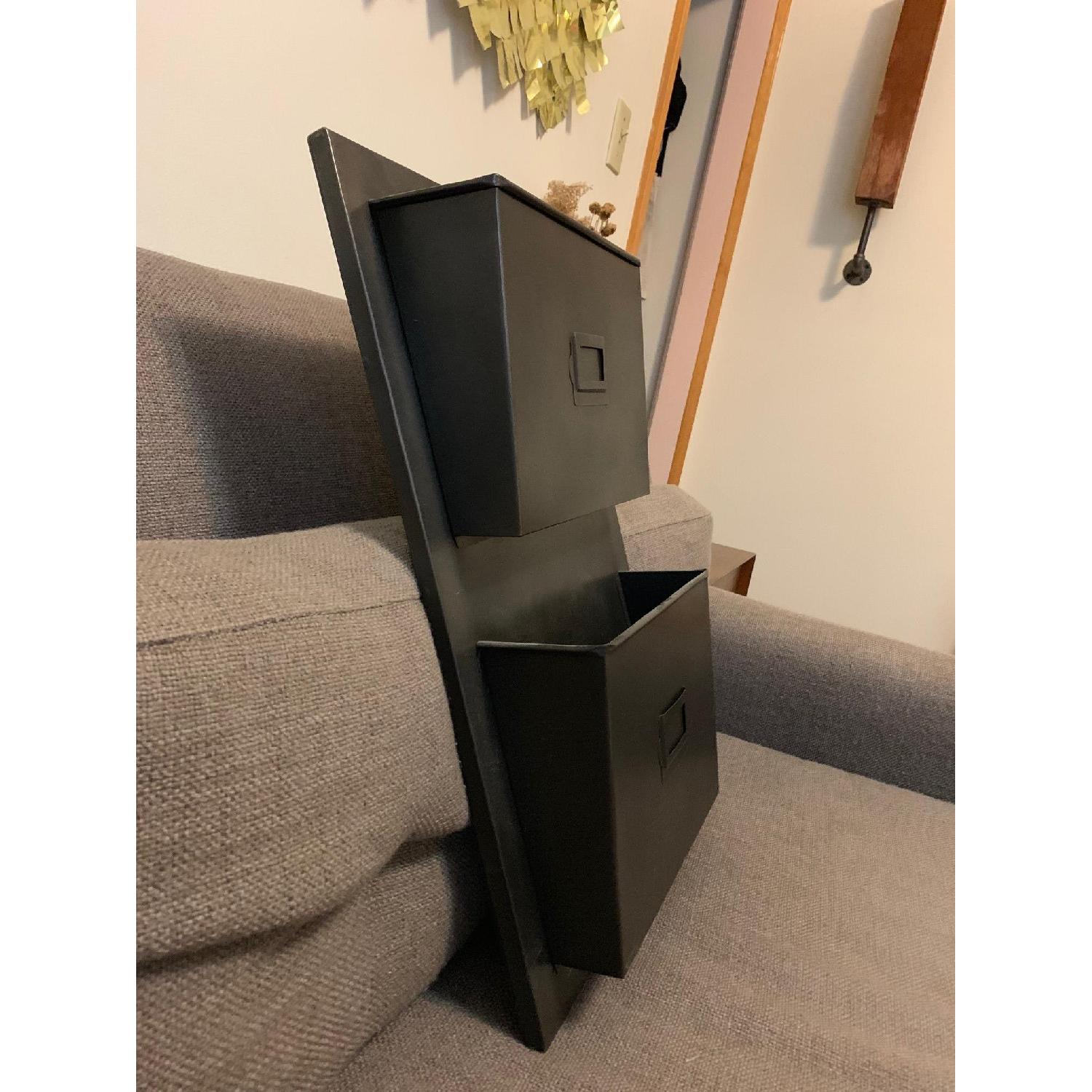 Ballard Designs Metal Wall Filing Unit - image-2