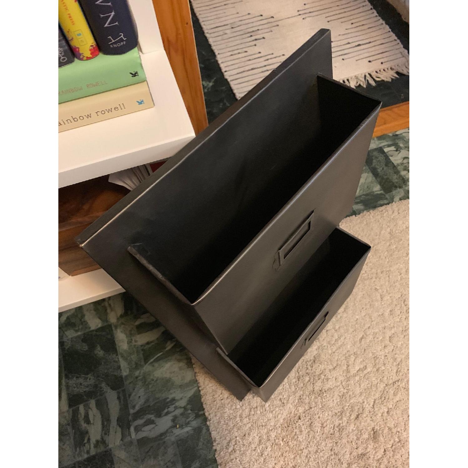 Ballard Designs Metal Wall Filing Unit - image-3