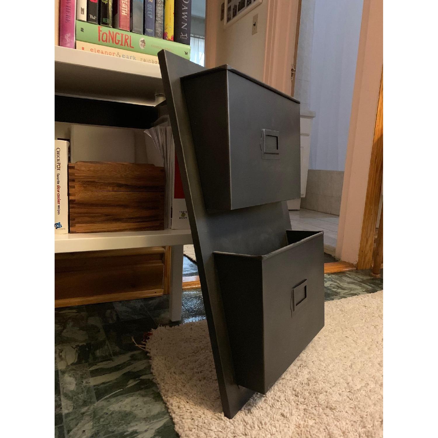 Ballard Designs Metal Wall Filing Unit - image-4