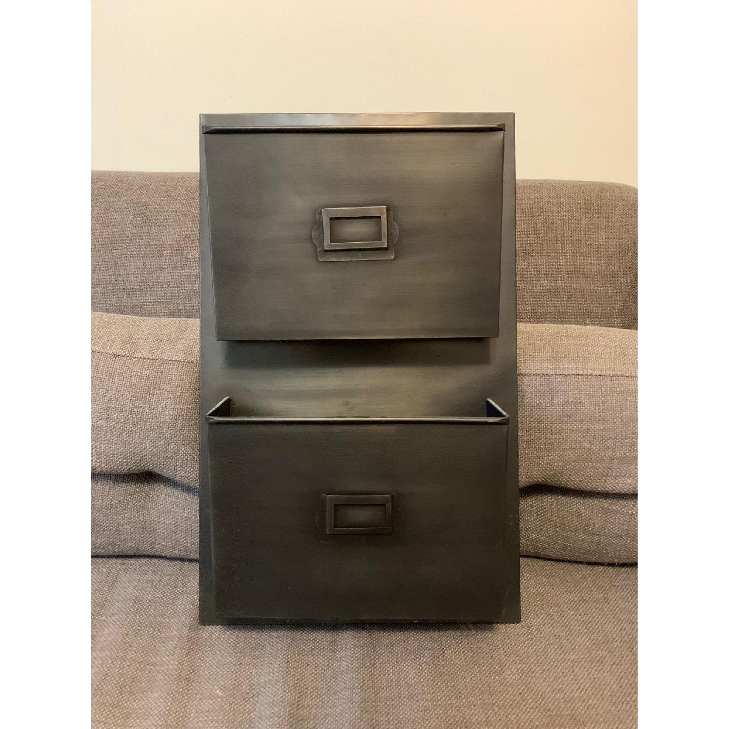 Ballard Designs Metal Wall Filing Unit - image-5