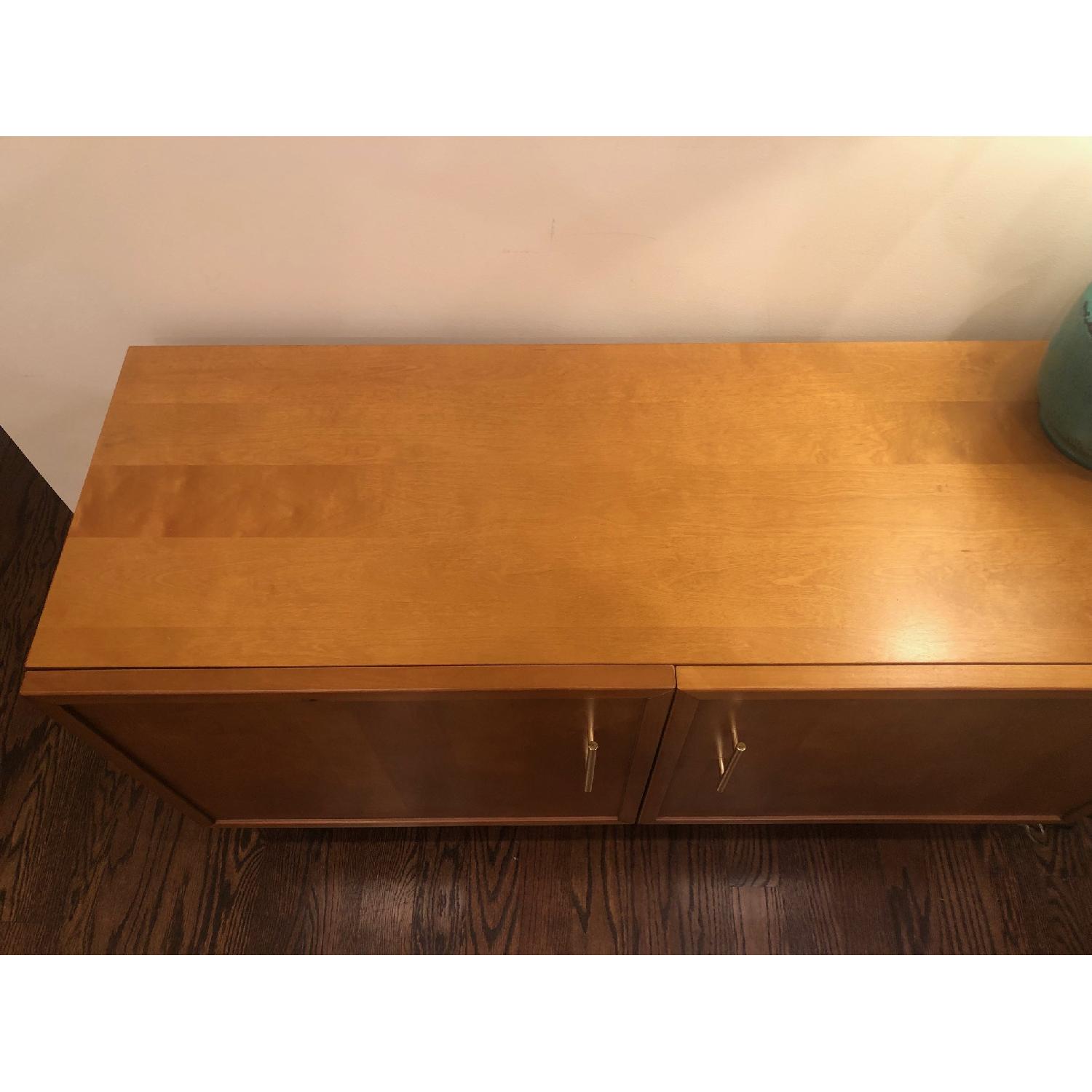 Urban Outfitters Wood Console Table AptDeco