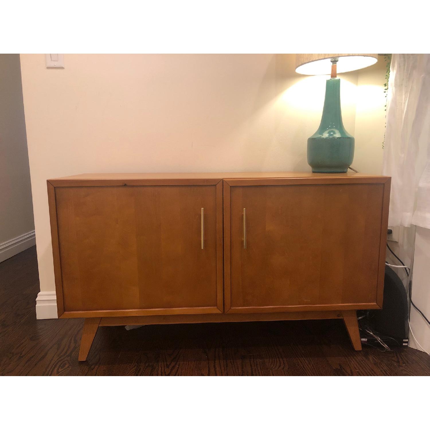 Urban Outfitters Wood Console Table AptDeco