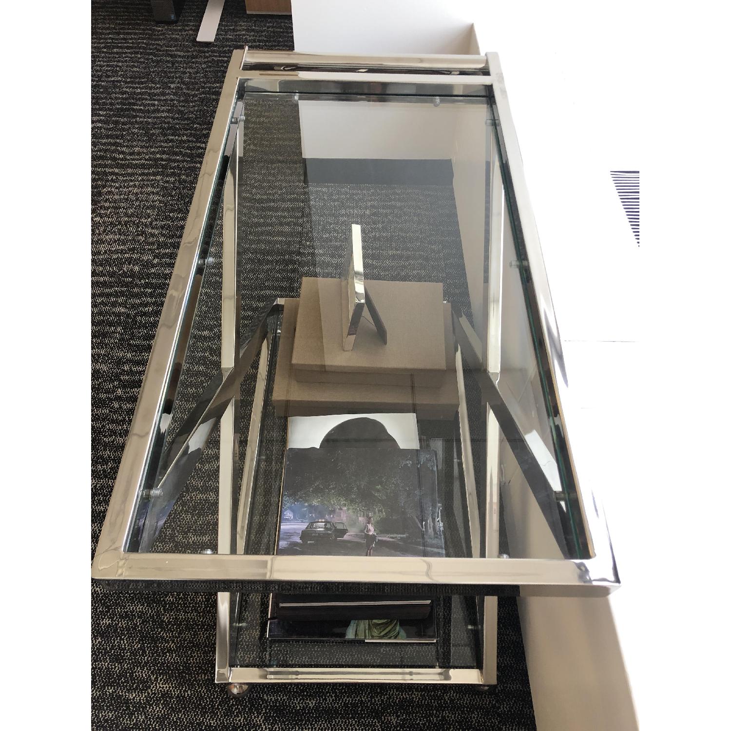 Glass Bar Cart - image-2