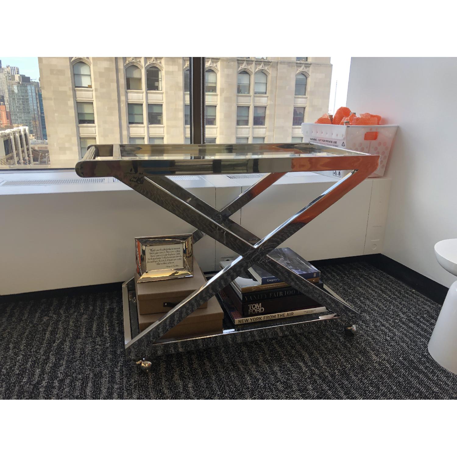 Glass Bar Cart - image-4