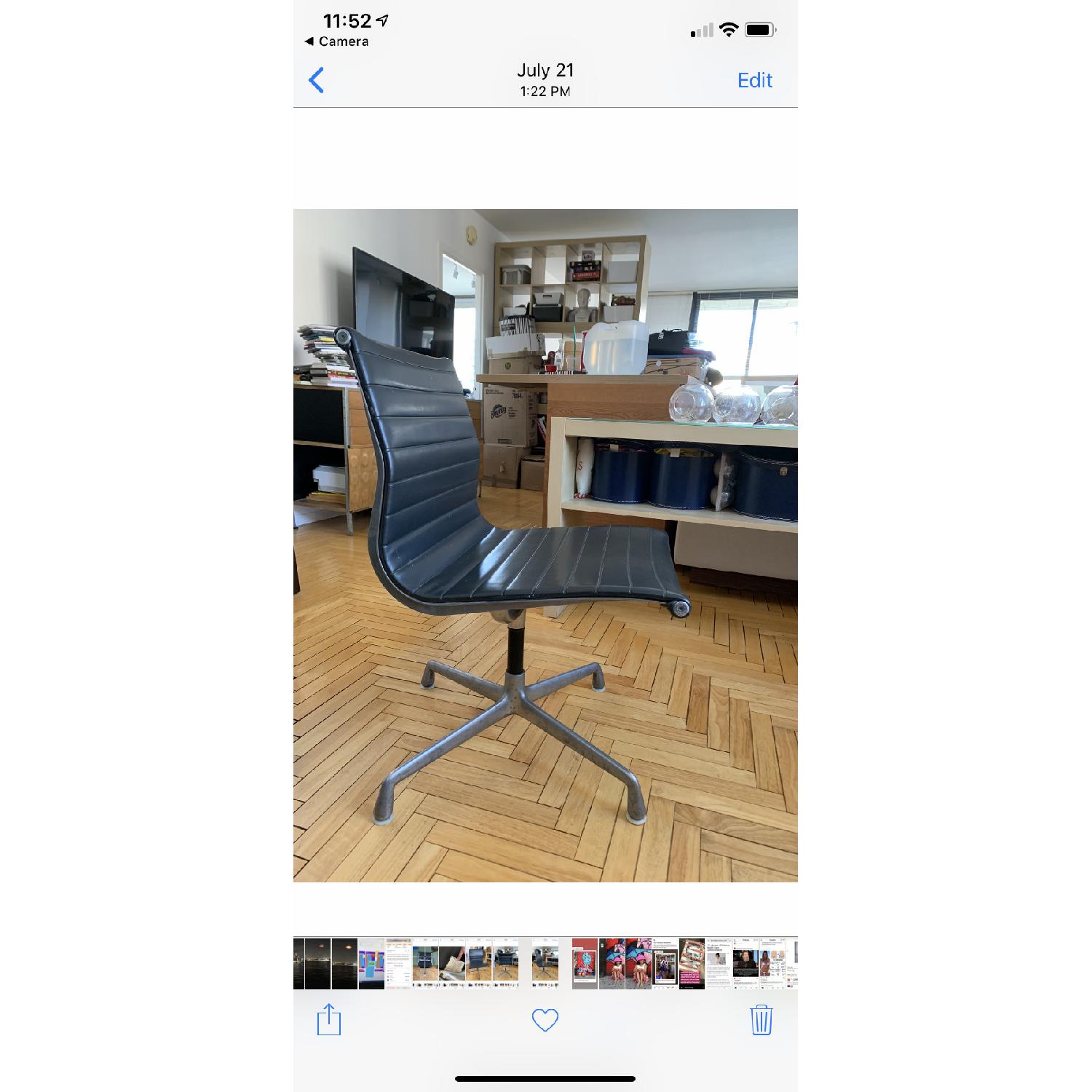 Herman Miller Black Eames Chairs - image-1