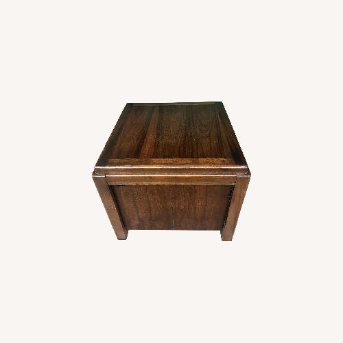 Lane Mid Century Modern End Table w/ Single Cabinet