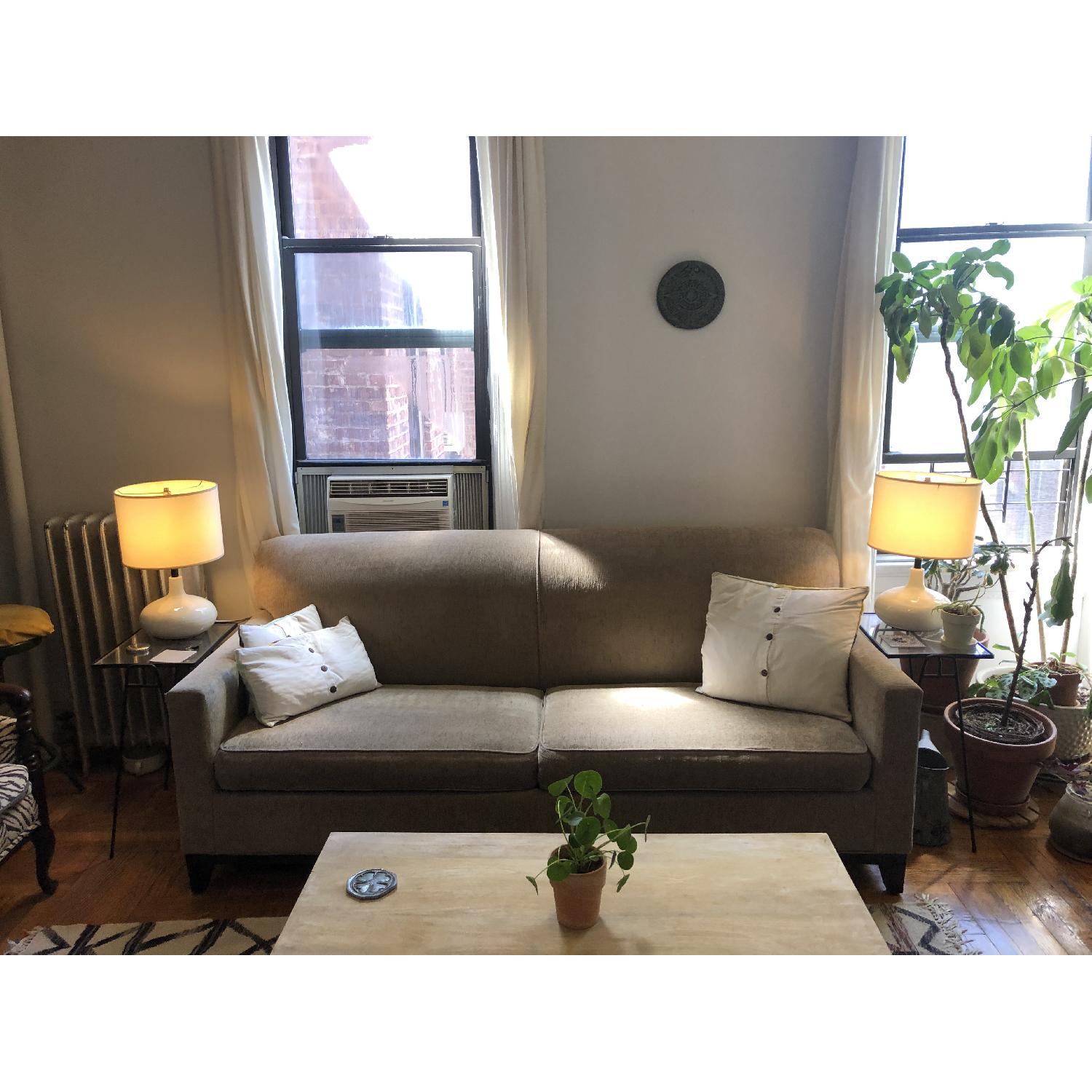Find Home Furnishings Queen Sleeper Sofa - image-1