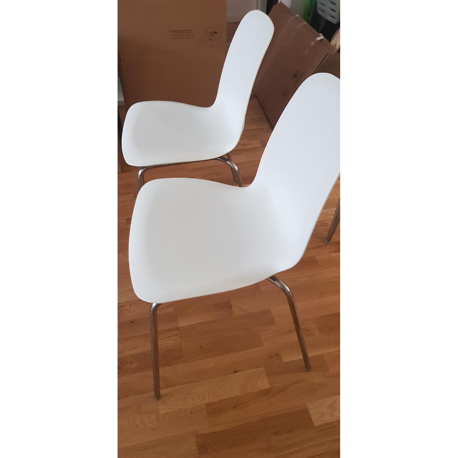 Ikea Extendable Dining Table w/ 2 Barstools & 4 Chairs - image-3