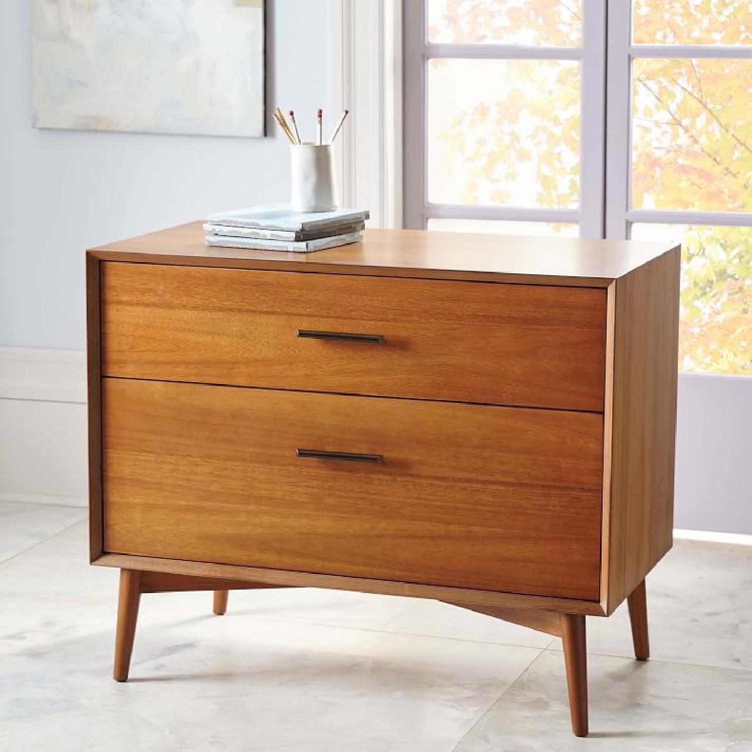 West Elm Mid-Century Lateral File Cabinet - image-2