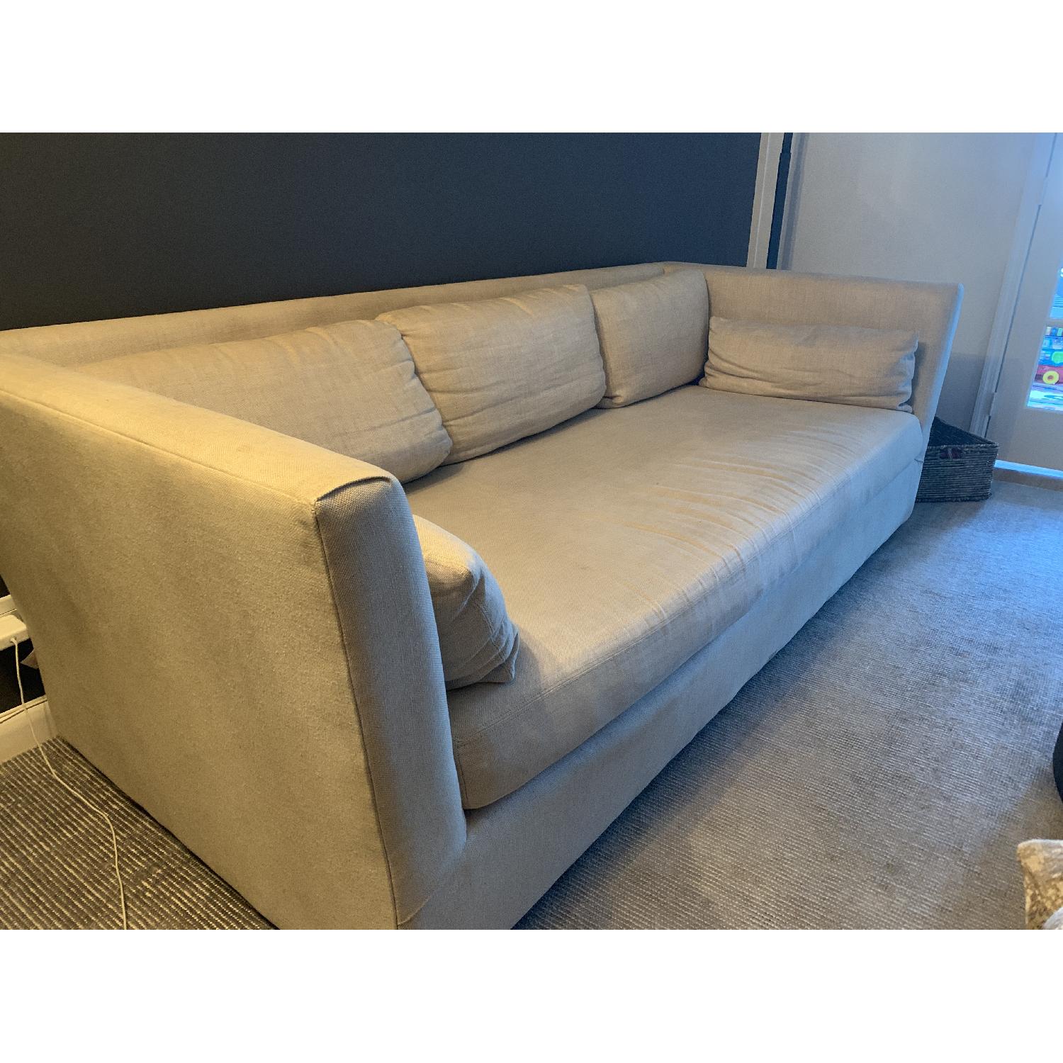 Restoration Hardware Belgian Track Arm Sofa - image-3