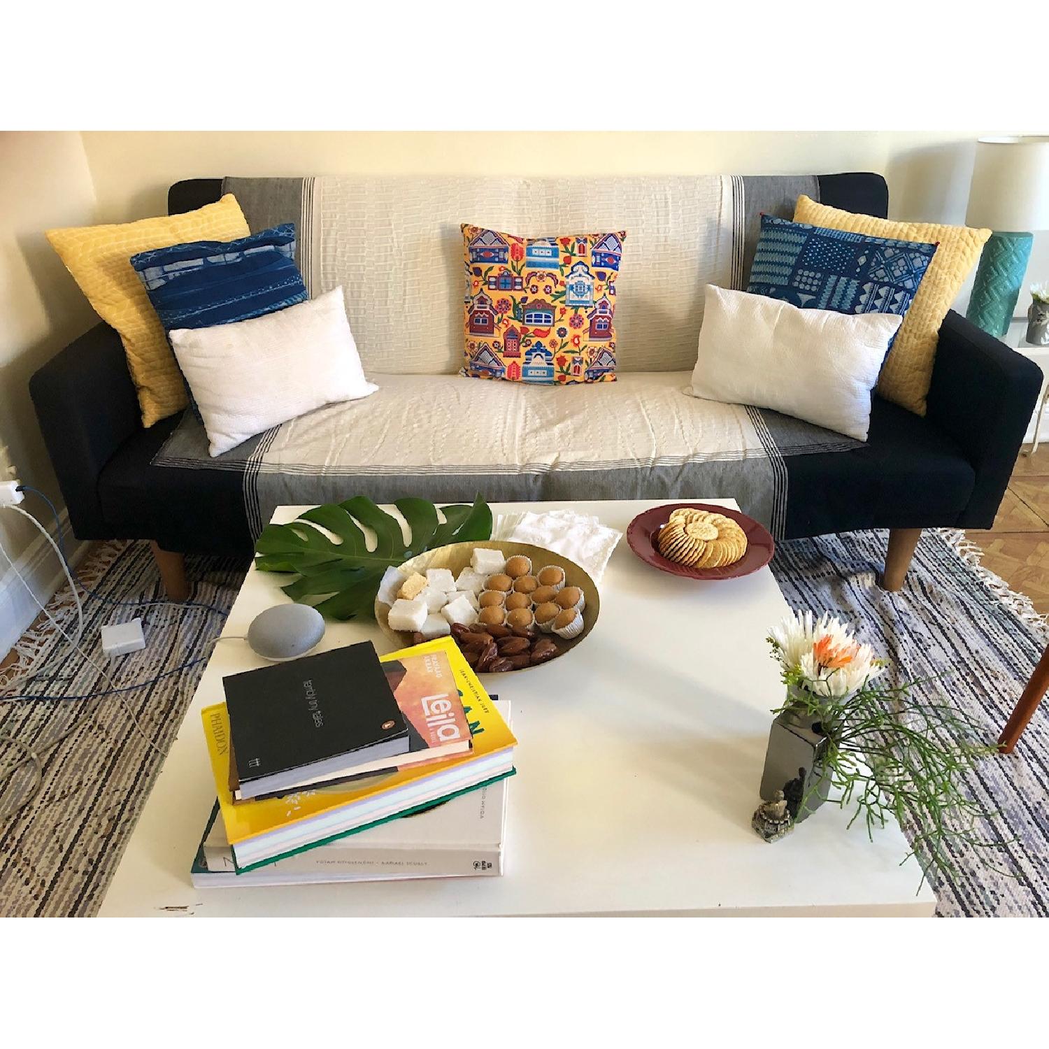 Modern Rustic Interiors Black Austin Twin Convertible Sofa - image-1