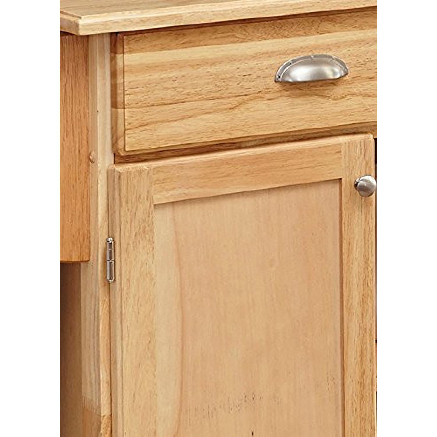 Home Styles Furniture Napa Kitchen Island w/ Butcher Block - image-6