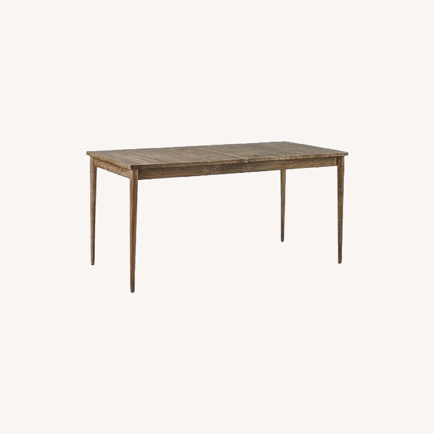 West Elm Modern Farmhouse Expandable Dining Table AptDeco