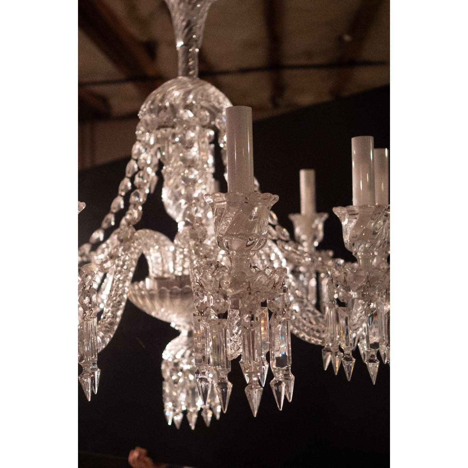 21st Century Baccarat 8 Light Crystal Chandelier - image-2