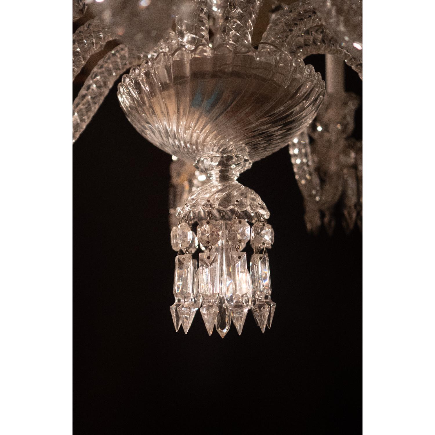 21st Century Baccarat 8 Light Crystal Chandelier - image-8