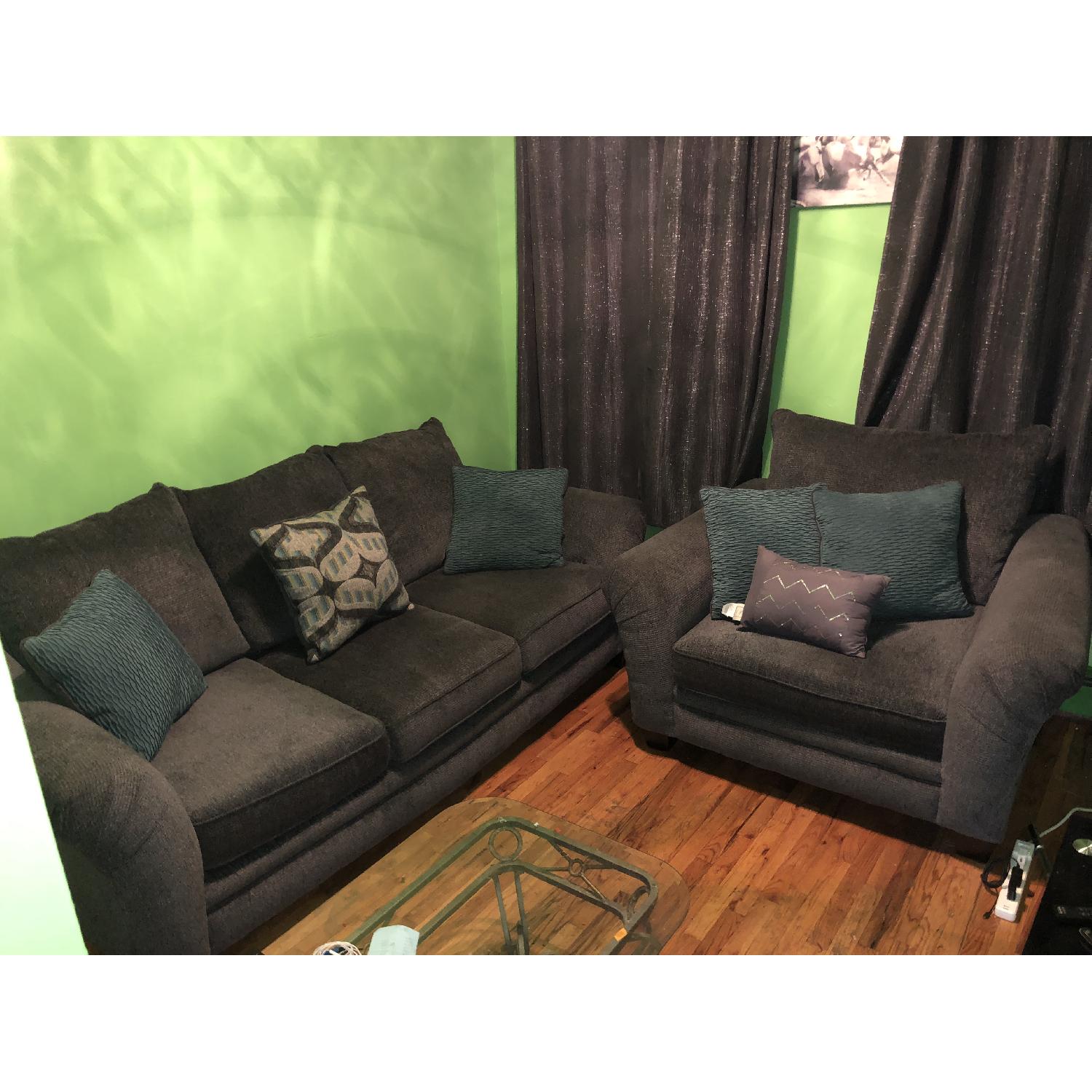 Sofa Master Tocotti Sleeper Sofa + Chair - image-1