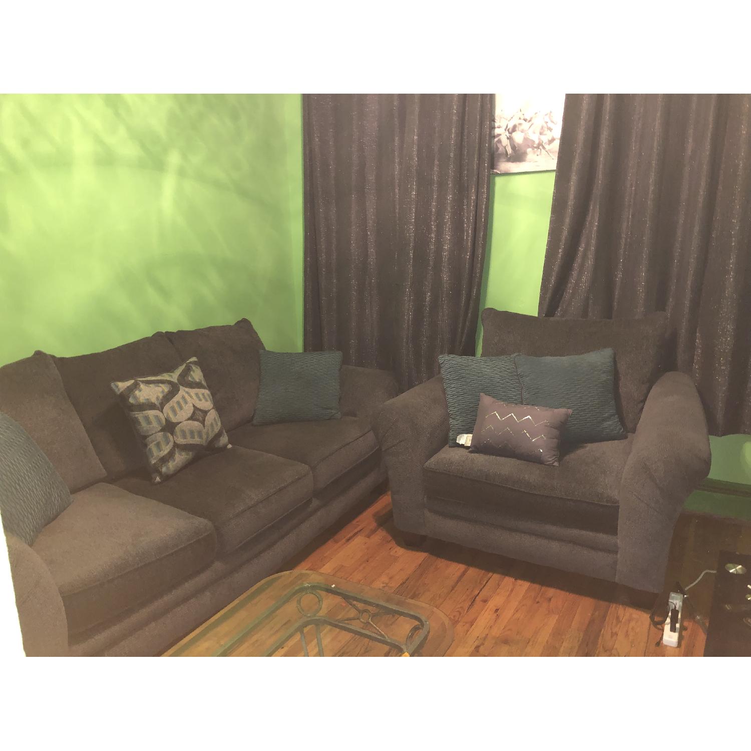 Sofa Master Tocotti Sleeper Sofa + Chair - image-6