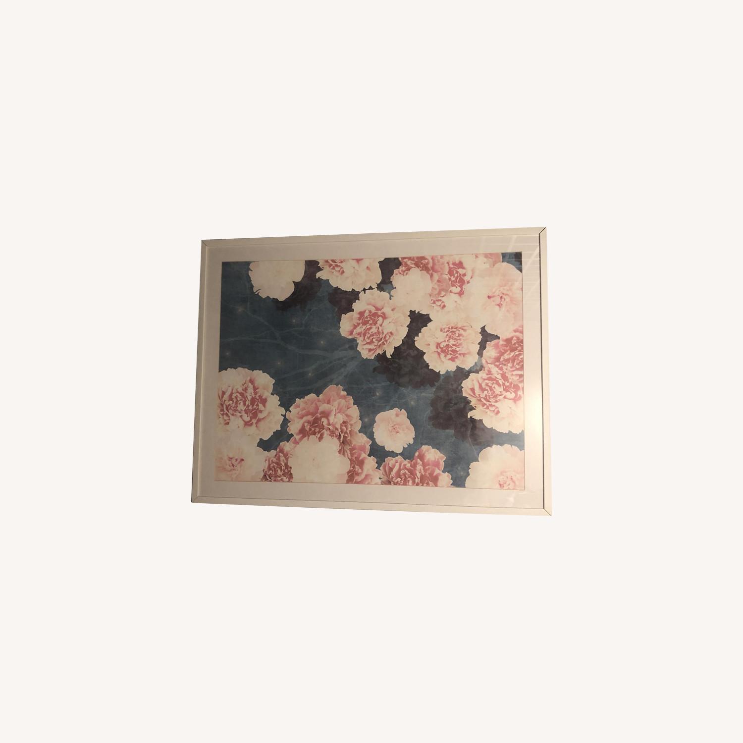 Framed Peony Print - image-0