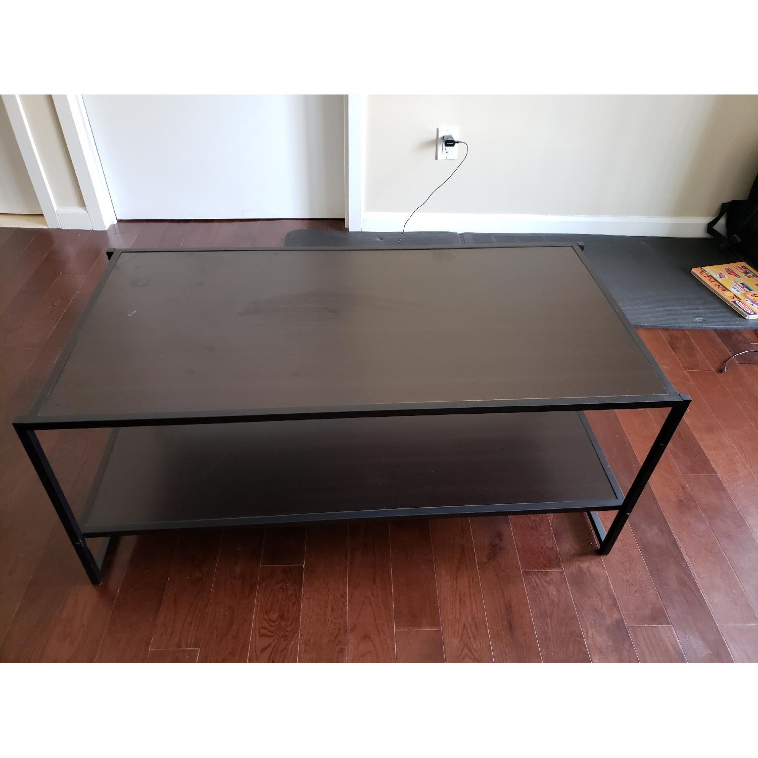 Zinus Troy Modern Studio Deluxe Rectangular Coffee Table AptDeco