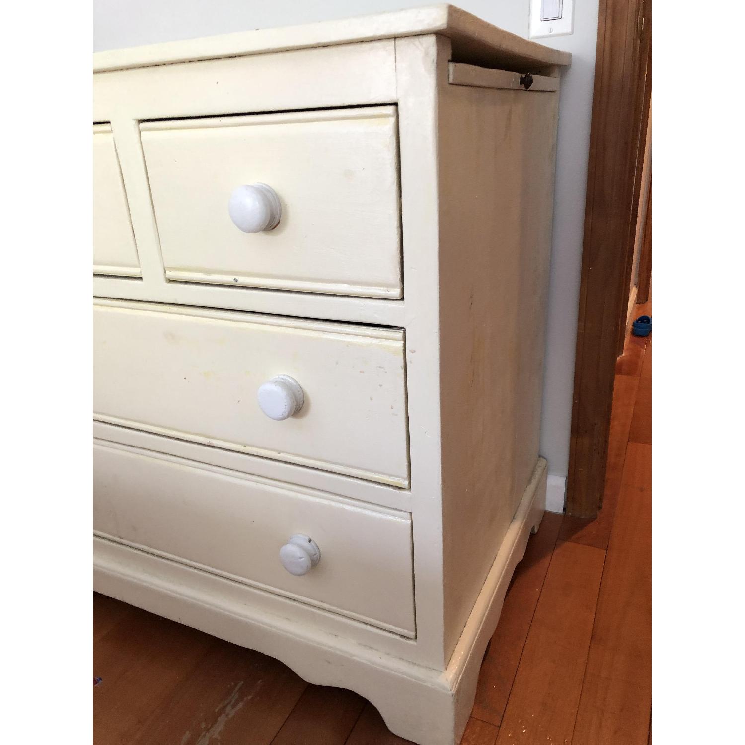 Pottery Barn Pastel Yellow Dresser - image-7