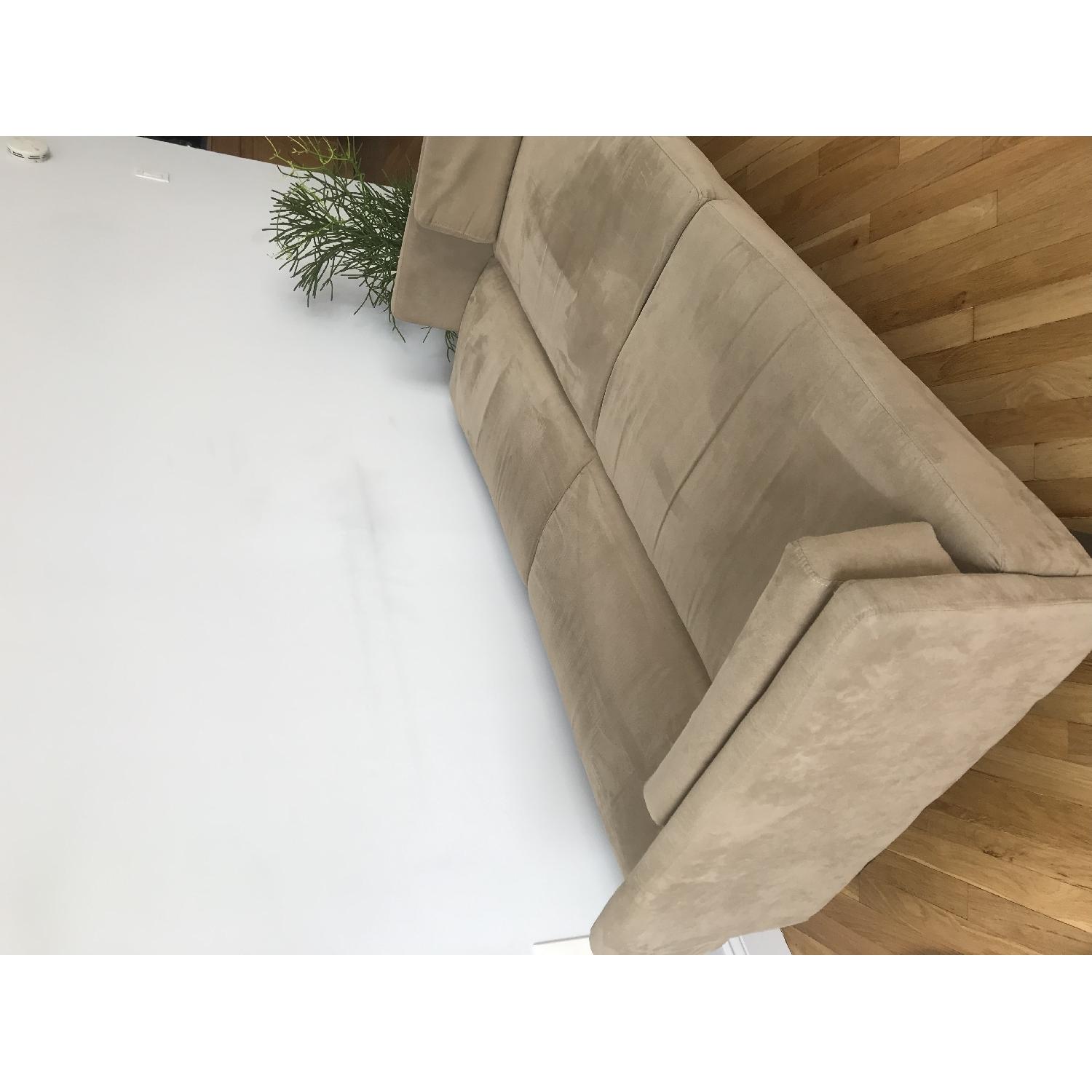 West Elm Convertible Futon Sofa AptDeco