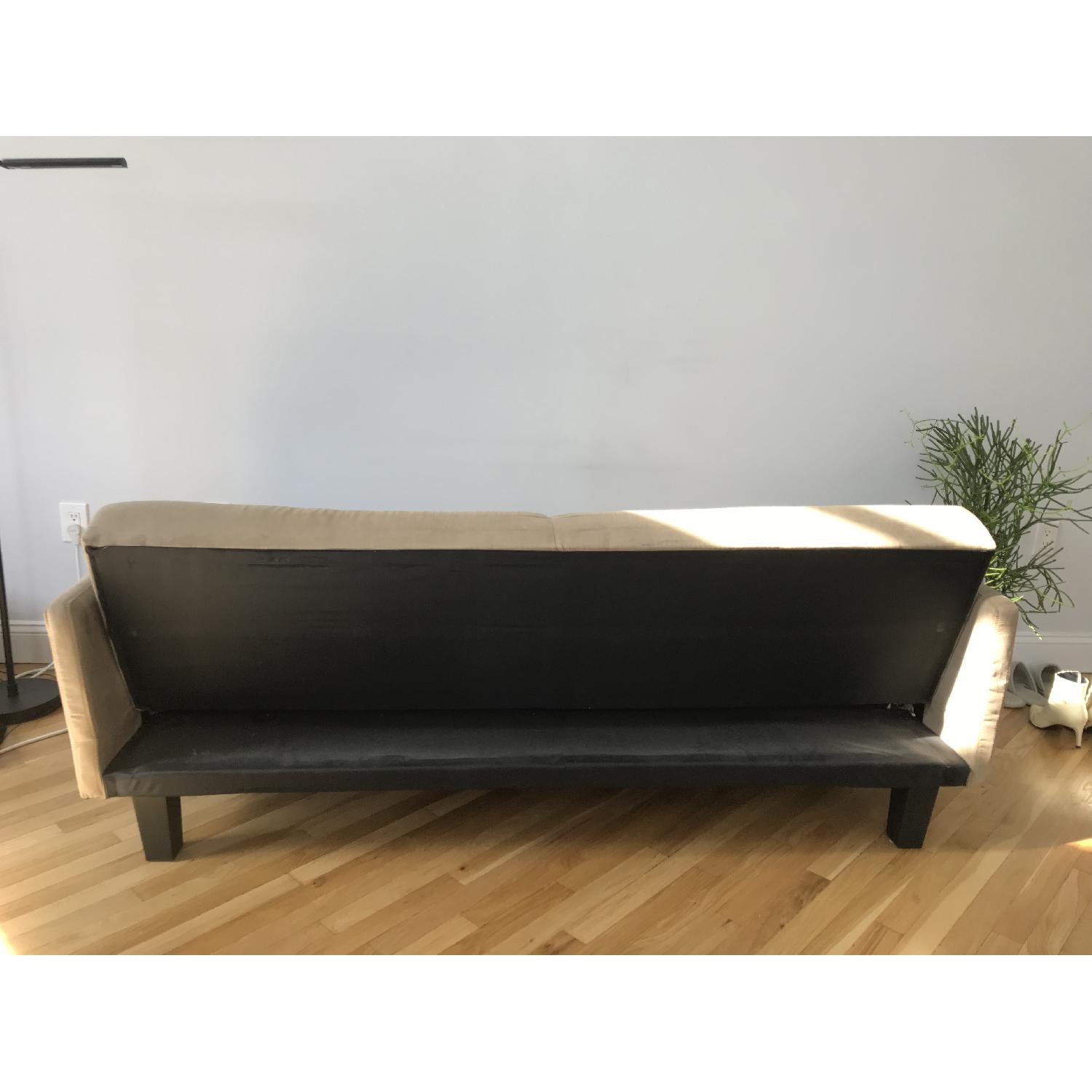 West Elm Convertible Futon Sofa AptDeco
