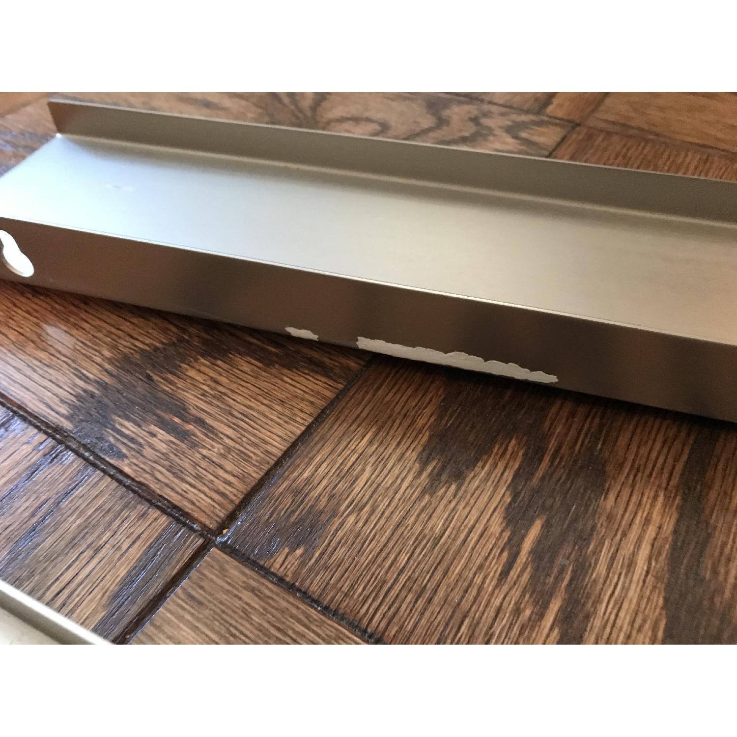 CB2 Steel Floating Picture Ledge Wall Shelves AptDeco