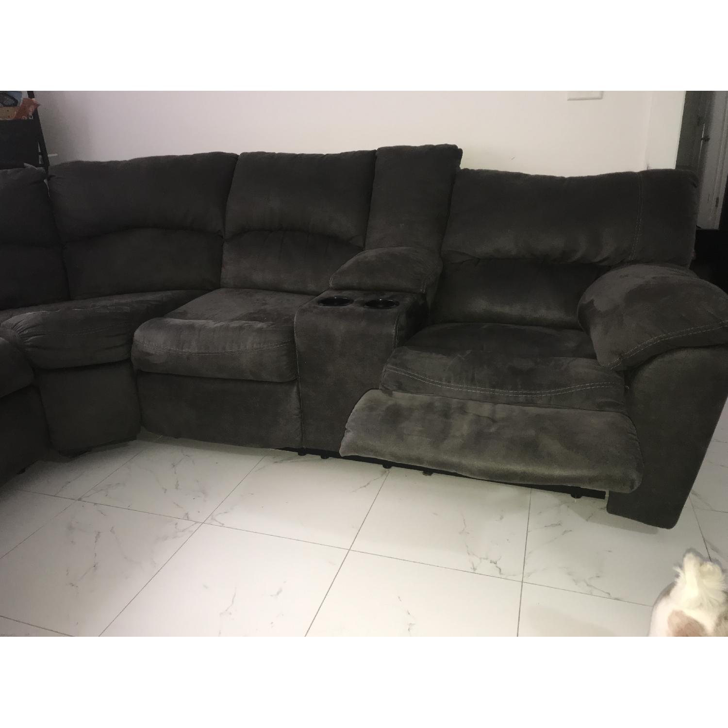 Ashley 2-Piece Reclining Sectional Sofa - image-7