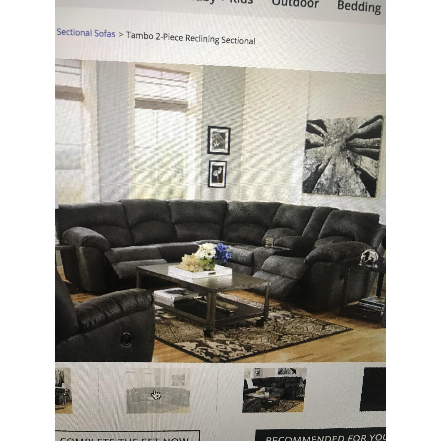 Ashley 2-Piece Reclining Sectional Sofa - image-11