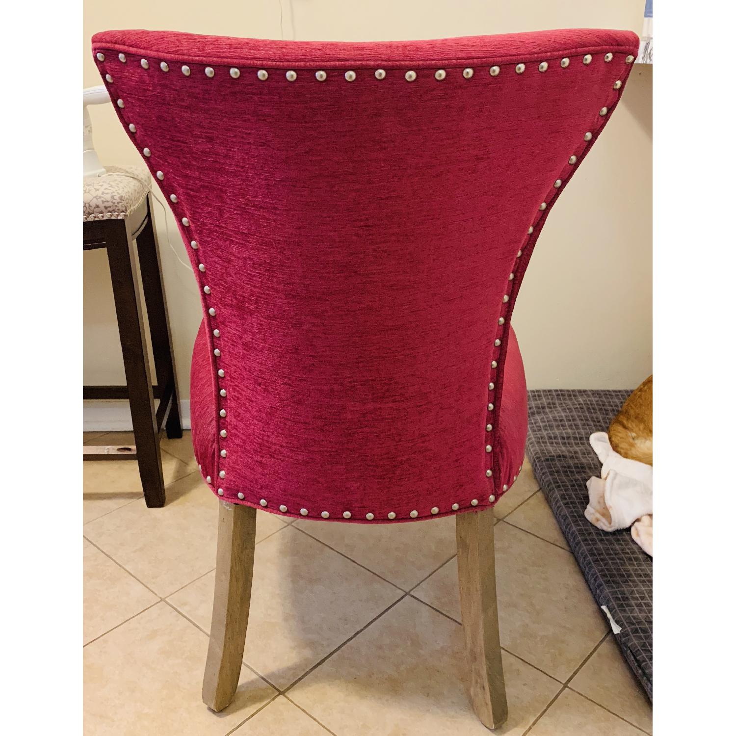 HomeGoods Purple/Pinkish Accent Chair - image-4