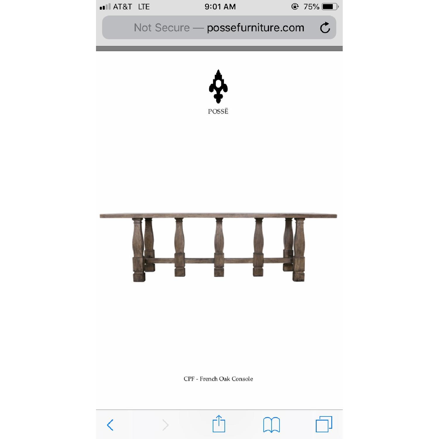 Posse Furniture Case Goods French Oak Console AptDeco