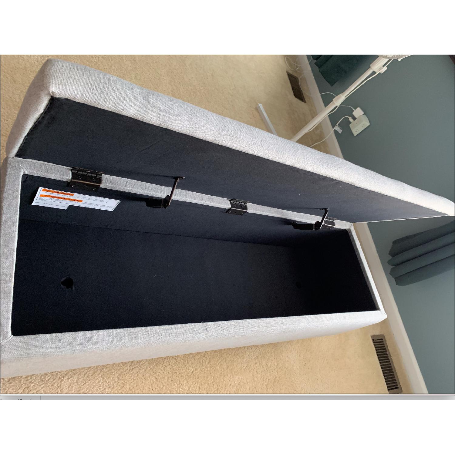 West Elm Mid-Century Storage Bench - image-4