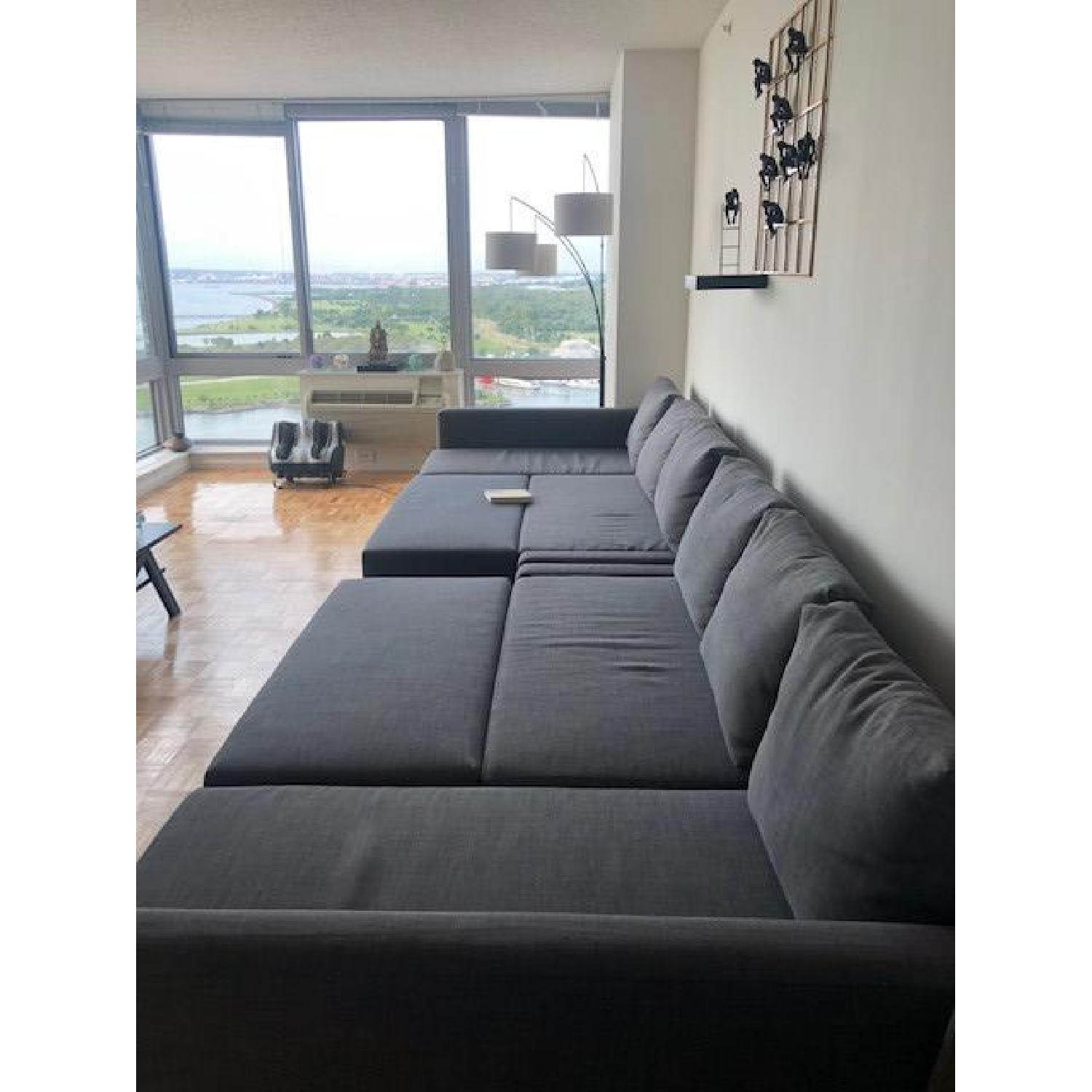 Ikea Friheten 3 Seat Sleeper Sectional Sofa w/ Storage - image-16