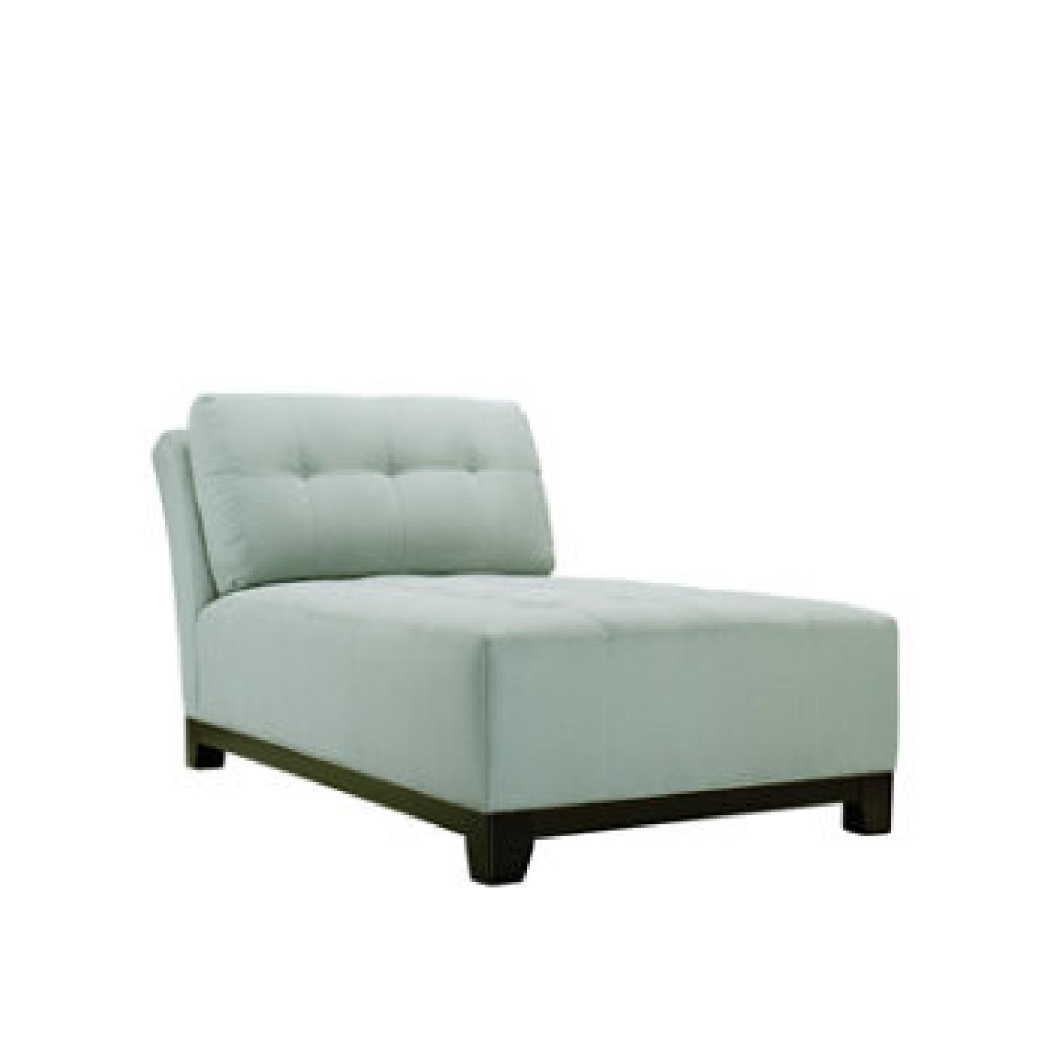 Raymour & Flanigan Fontana Chaise Lounge AptDeco
