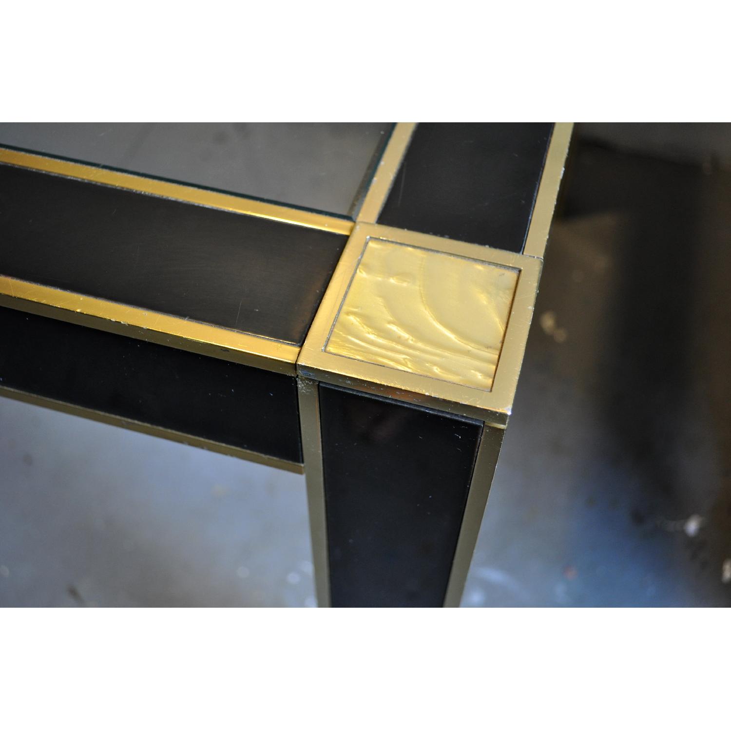 Vintage 1920's Art Deco Glass Dining Table - image-3