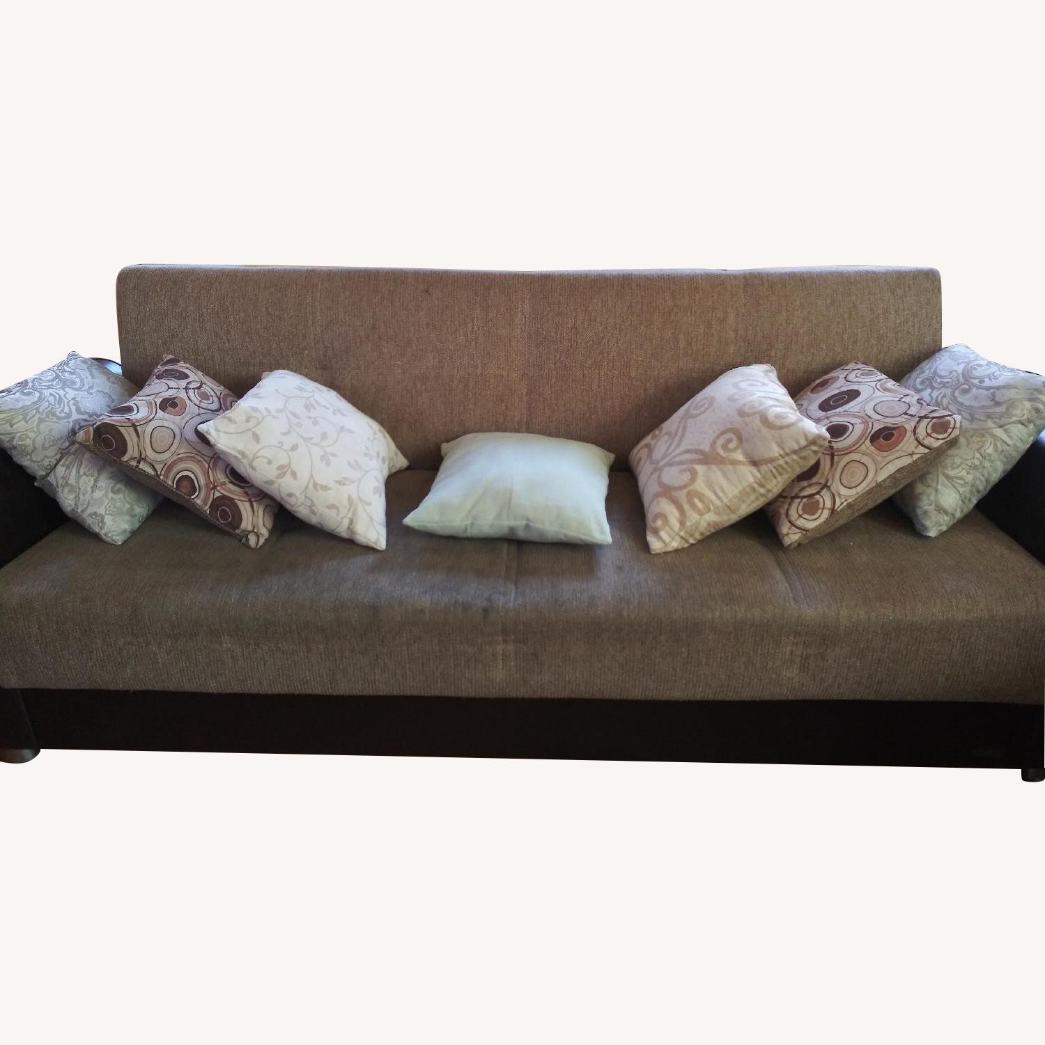 Light Brown Sofa - image-0