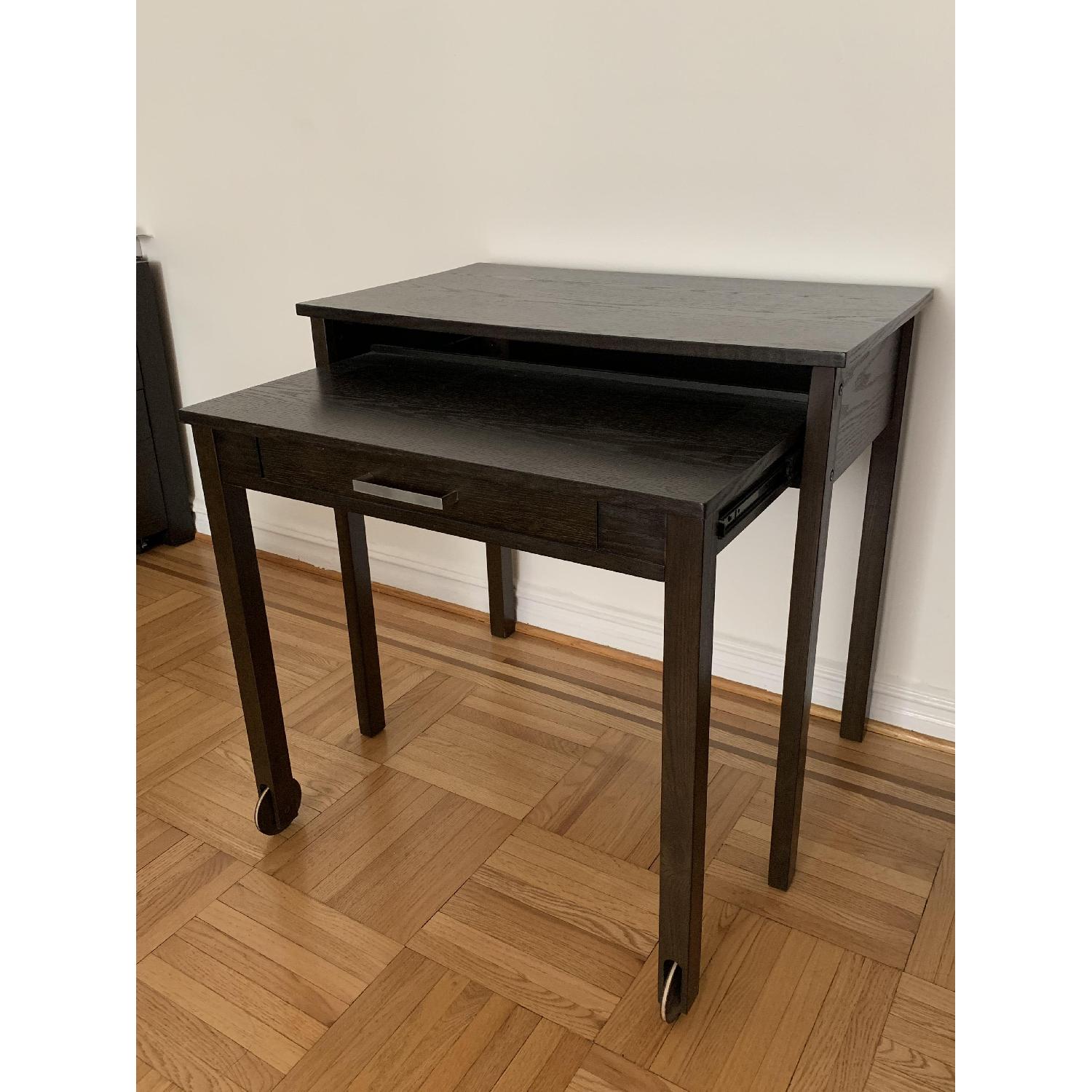 West Elm Expandable Desk w/ Drawer - image-2