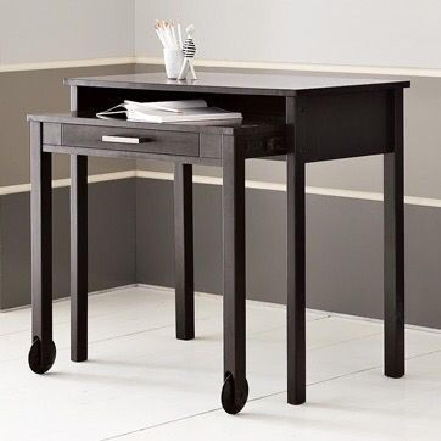 West Elm Expandable Desk w/ Drawer - image-4