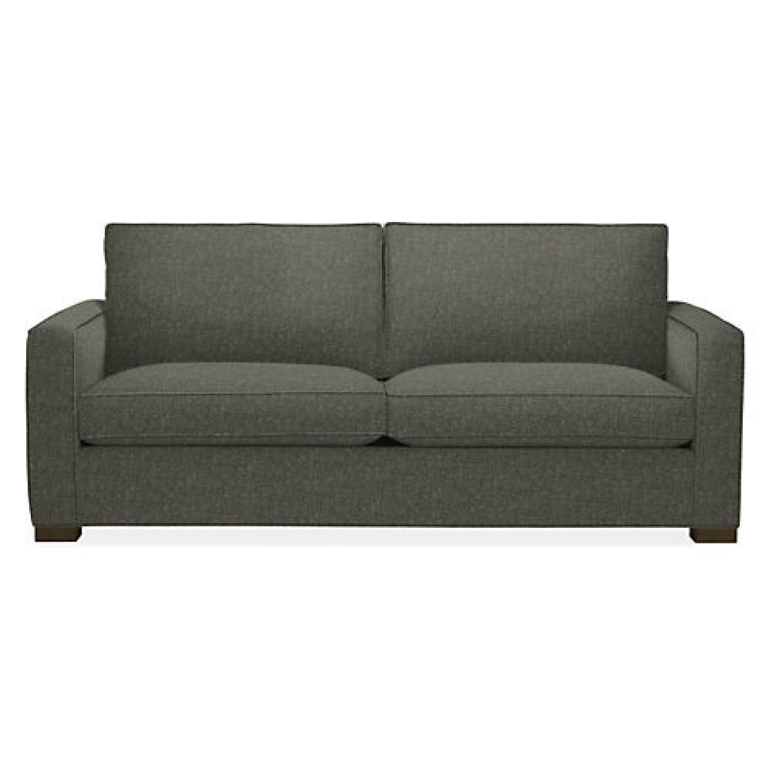 Room & Board Charcoal Morrison Sofa AptDeco
