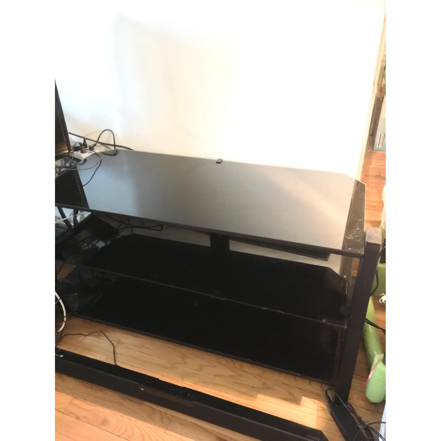 Black & Glass TV Stand - image-2
