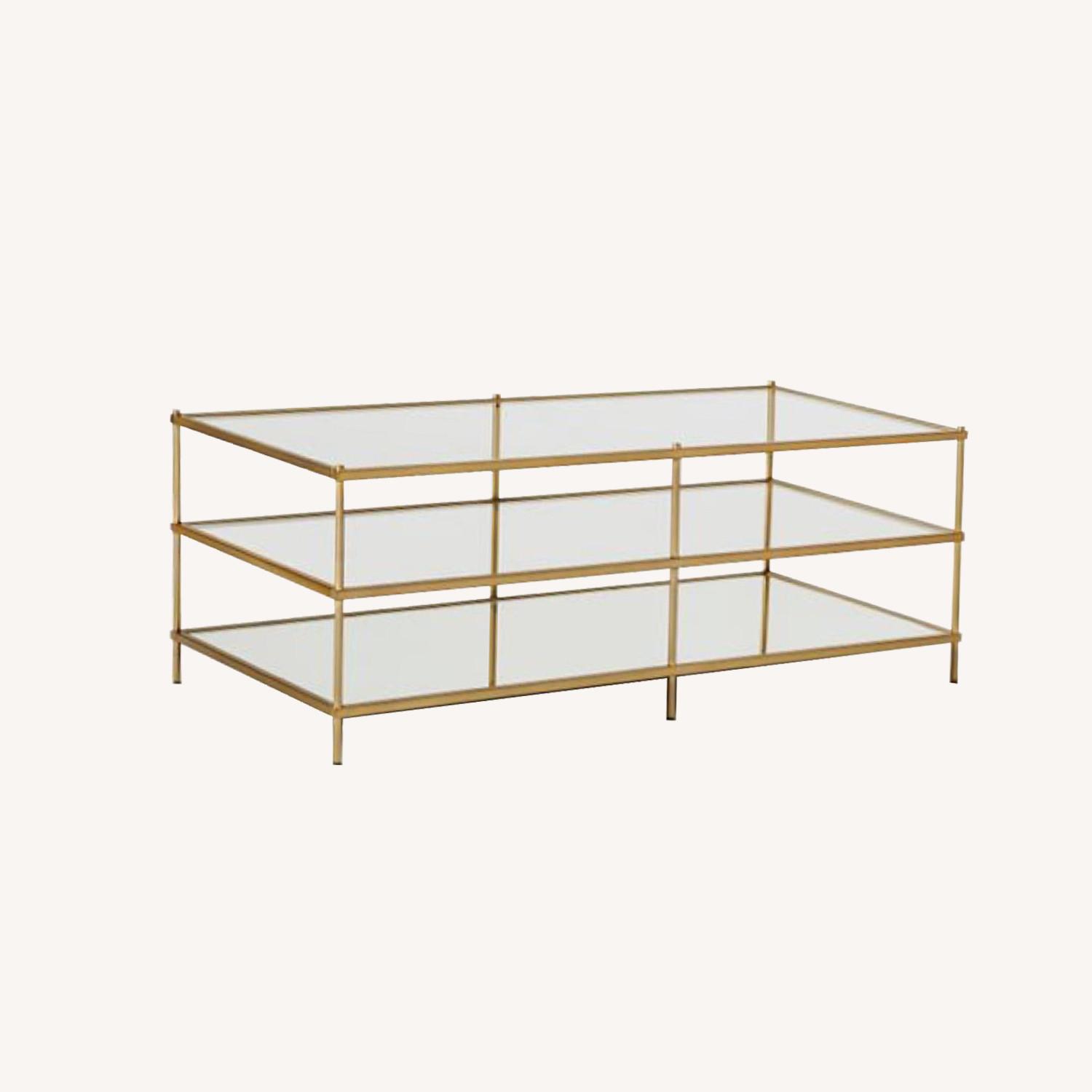 West Elm Terrace Coffee Table + Side Table AptDeco