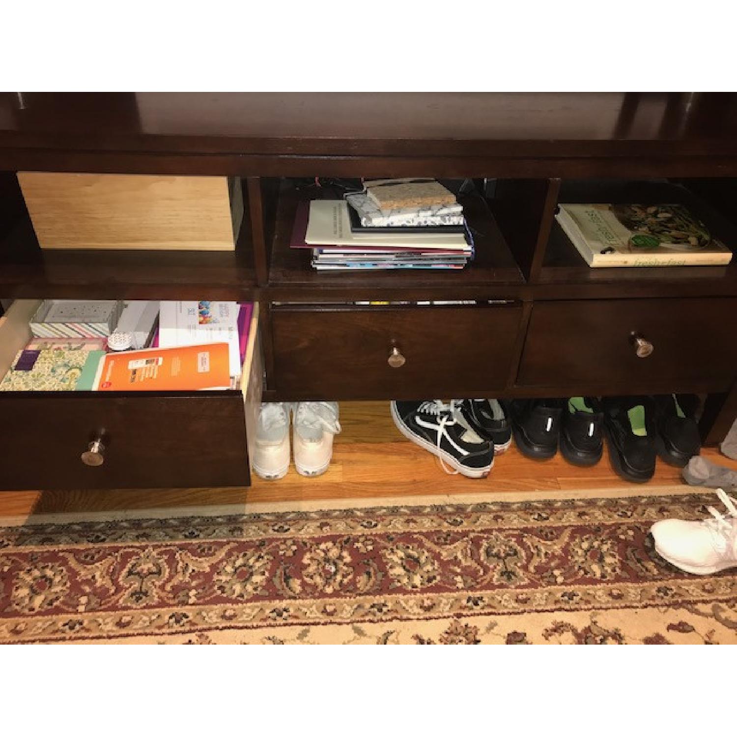 Bassett Redin Park Walnut Media Wall Unit - image-7