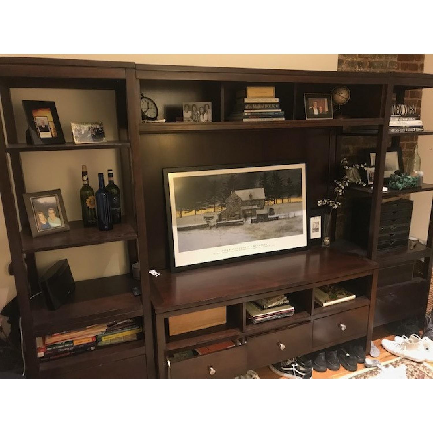 Bassett Redin Park Walnut Media Wall Unit - image-2