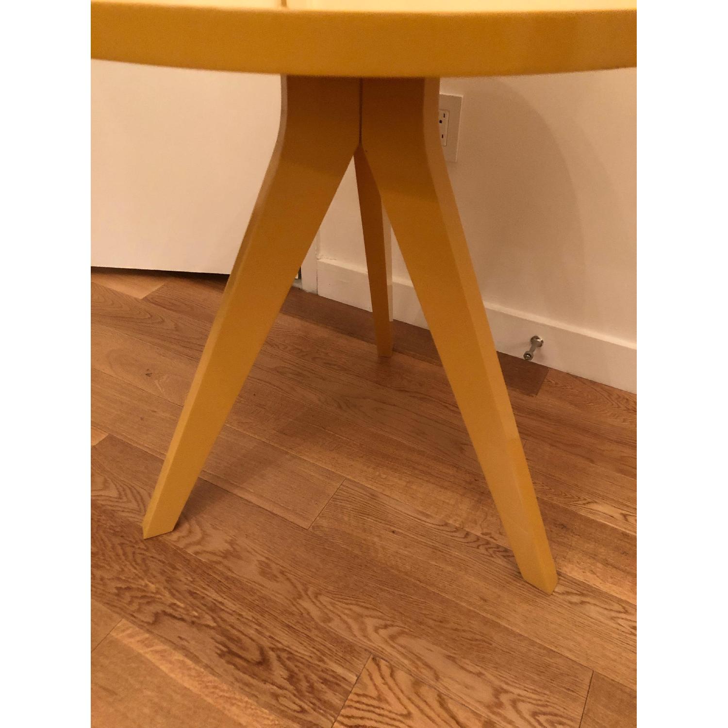 West Elm Tripod Lacquer Dining Table - image-3