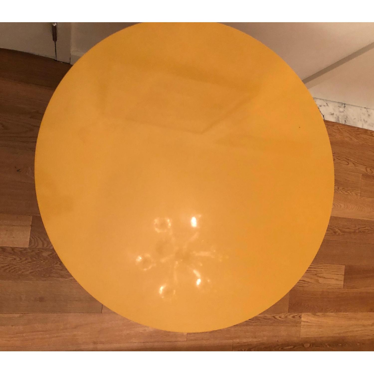 West Elm Tripod Lacquer Dining Table - image-4