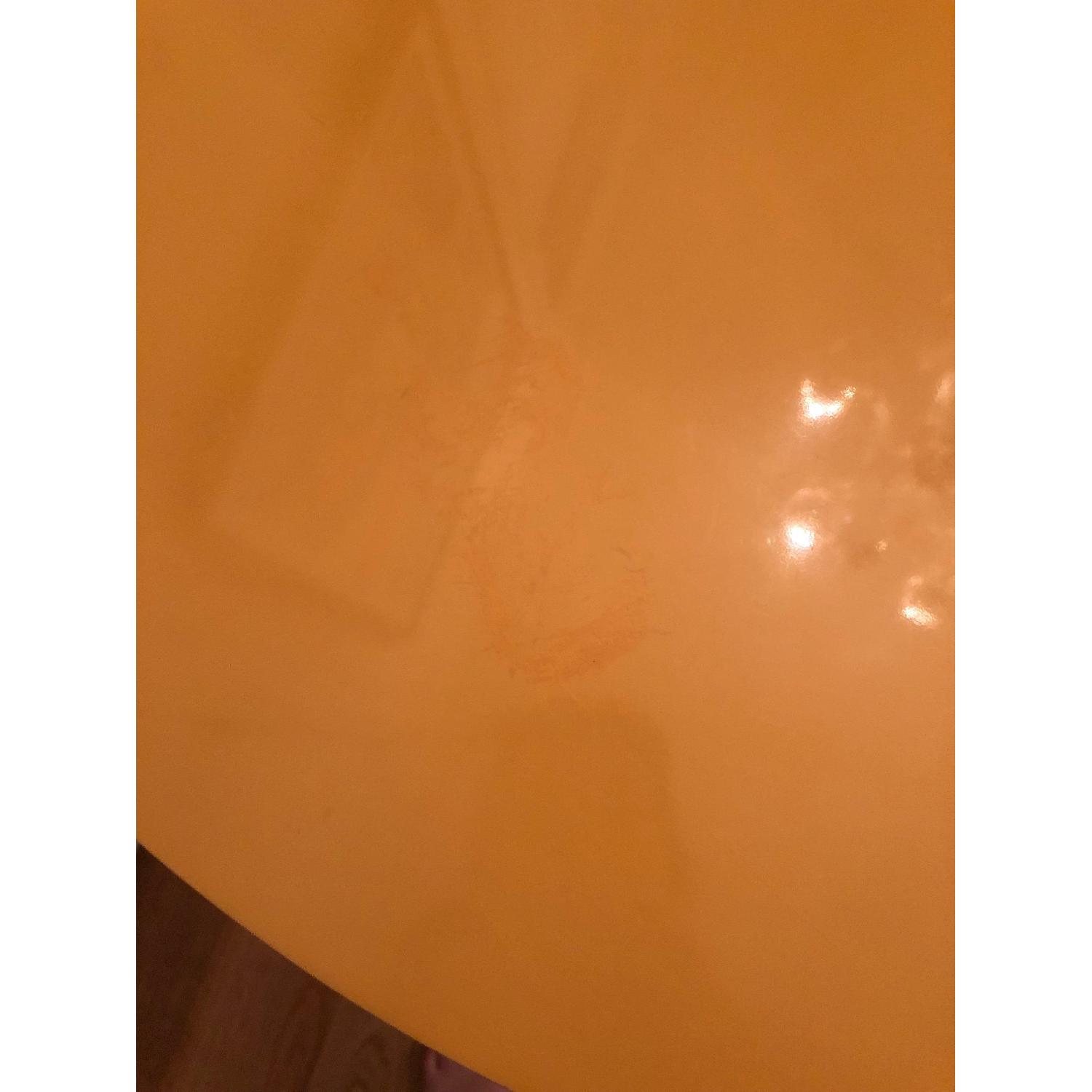 West Elm Tripod Lacquer Dining Table - image-5