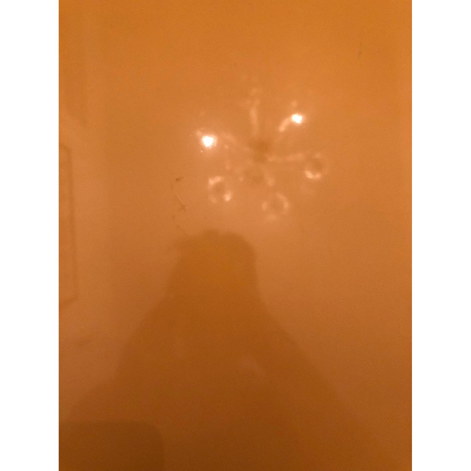 West Elm Tripod Lacquer Dining Table - image-8