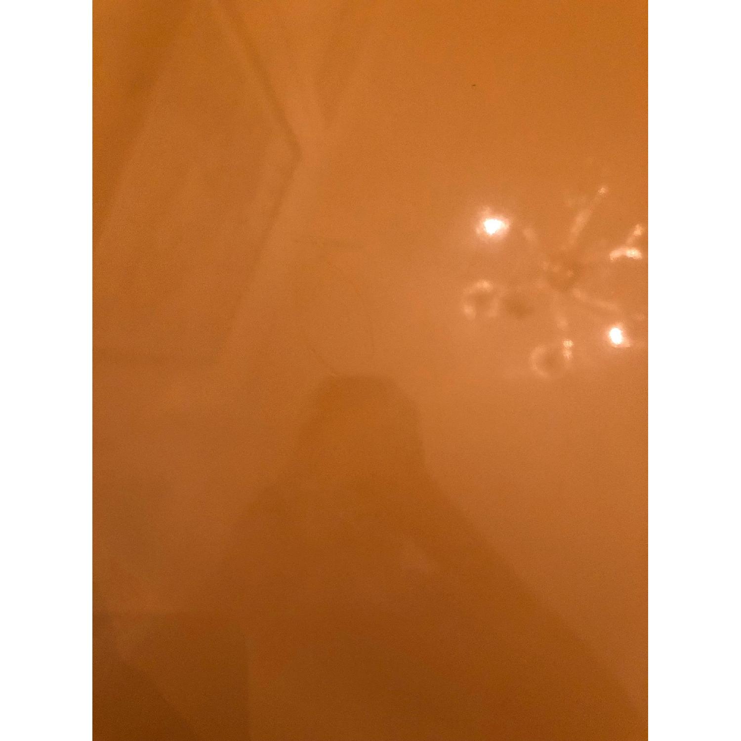 West Elm Tripod Lacquer Dining Table - image-9