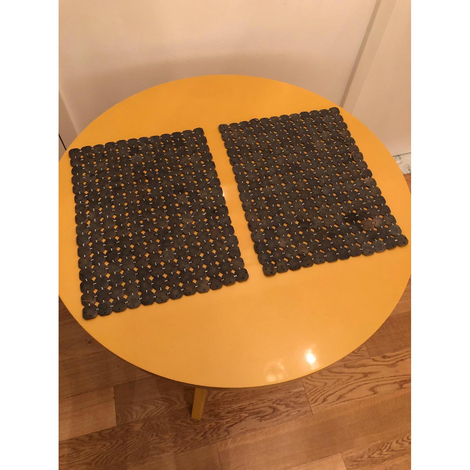 West Elm Tripod Lacquer Dining Table - image-10