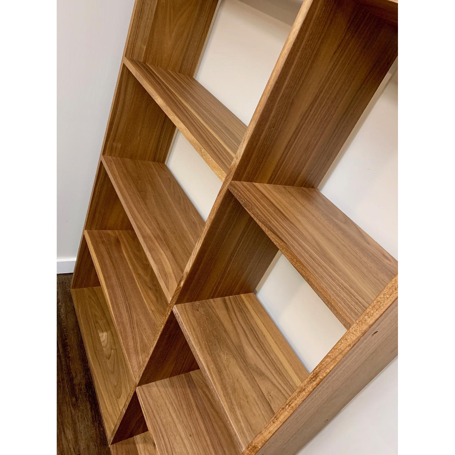 Muji Walnut 5-Row Stacking Shelves - image-4